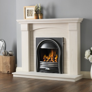 Pureglow Kingsford Limestone Fireplace